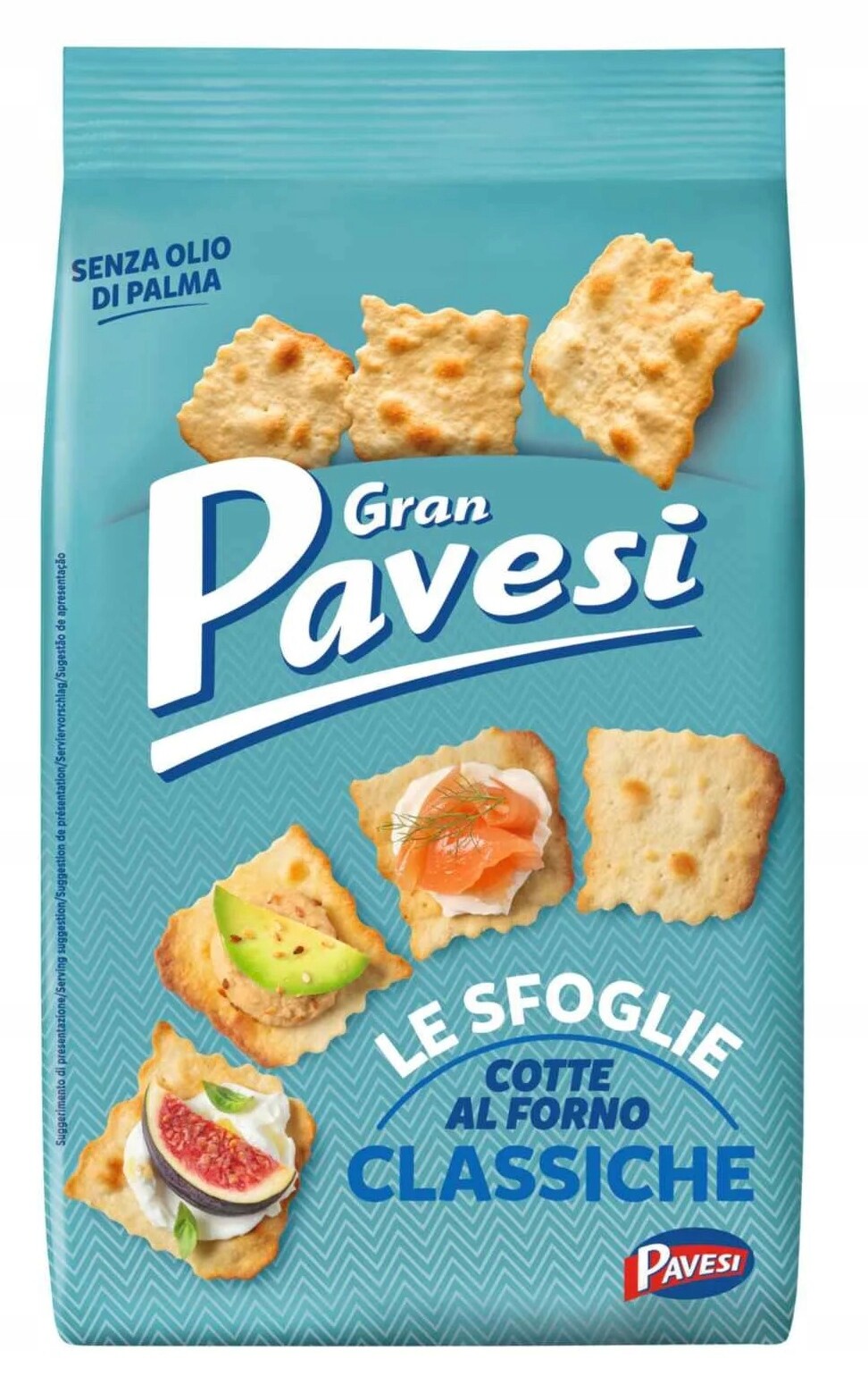 4x Krekry Sfoglie al Forno Classiche 180 g Pavesi