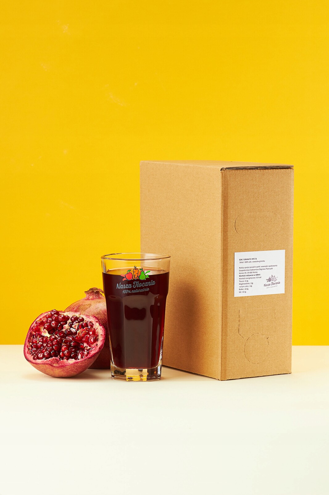 Nfc lisovaná šťáva 100% Granátové Jablko bez cukru Elixír Mládí 3L