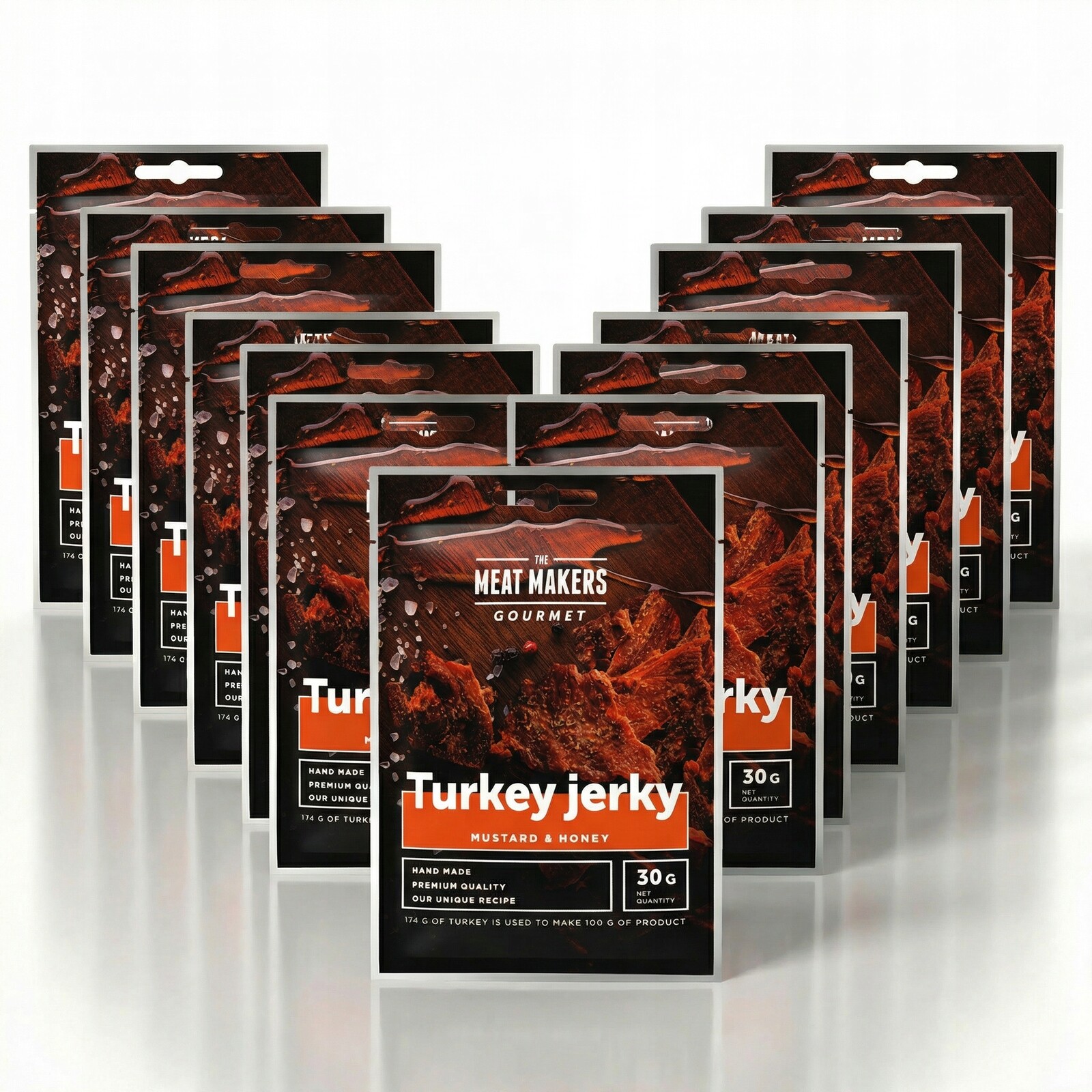 Sušené krůtí maso The Meat Makers 15x 30 g