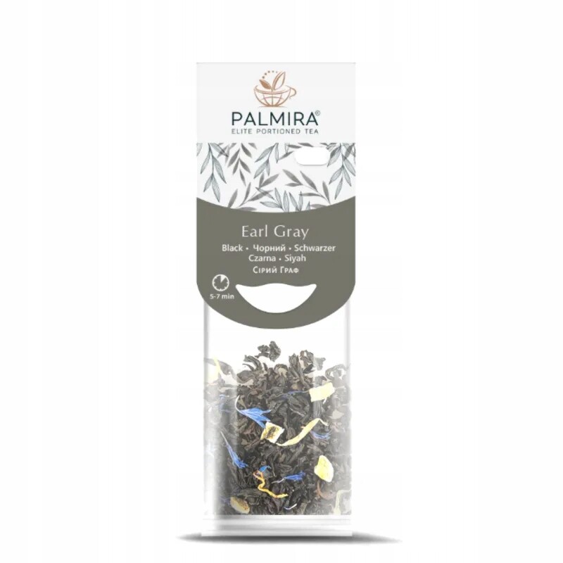 Čaj s bergamotem v sáčcích Palmira Earl Grey 10 sáčků