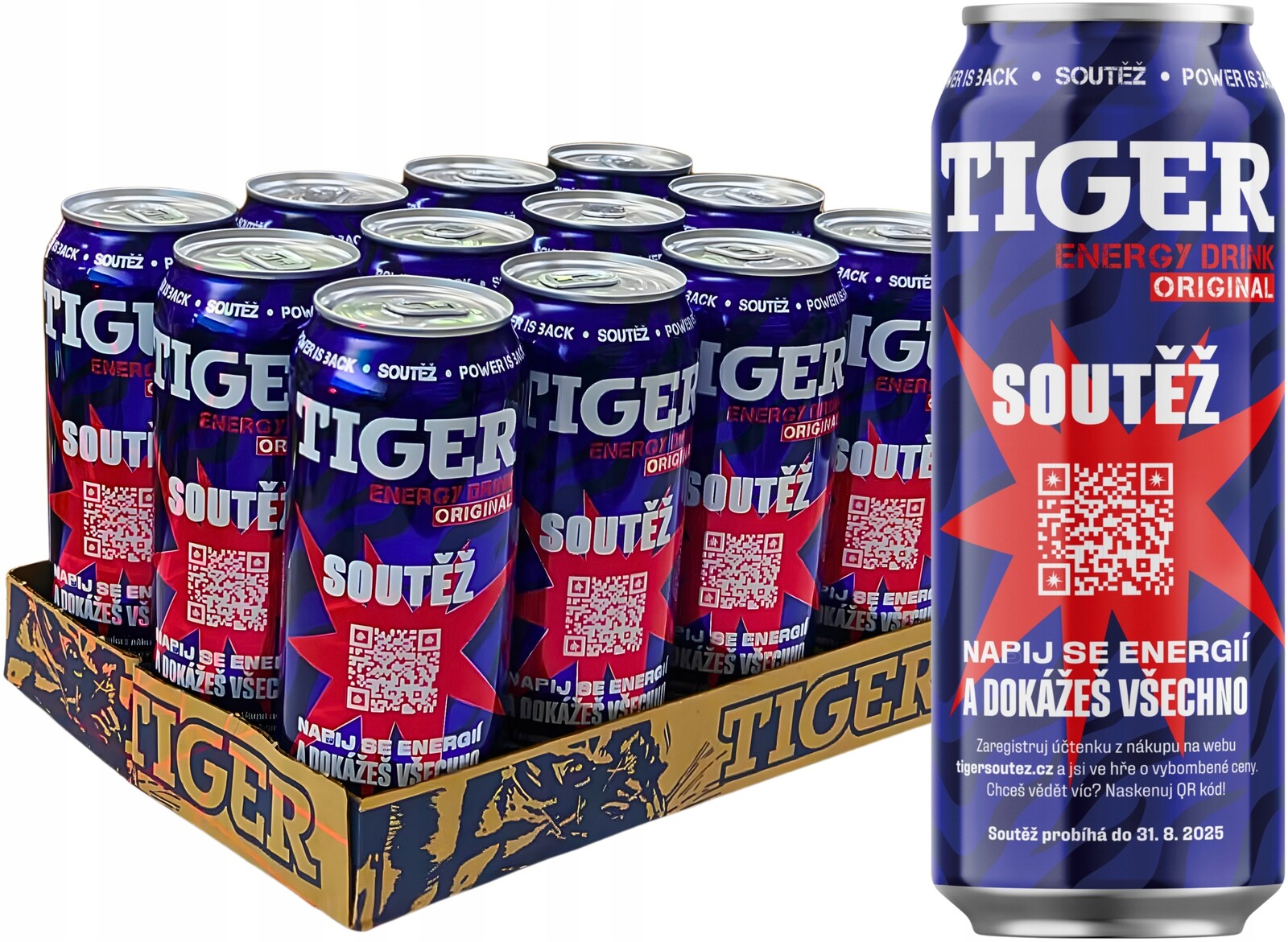 Tiger Energy Drink 12×0,5l