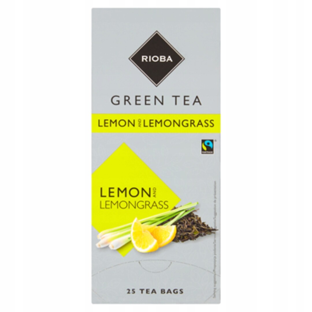Čaj tráva se zeleným čajem a obálkami 37,5 g Rioba
