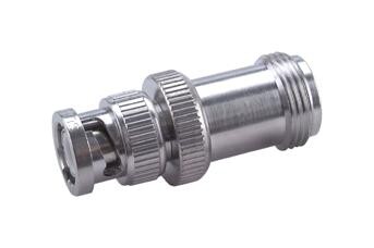 Huber+Suhner 33_Bnc-N-50-1/133_Ne Rf Adapter, Bnc Plug-N Jack, 50 Ohm