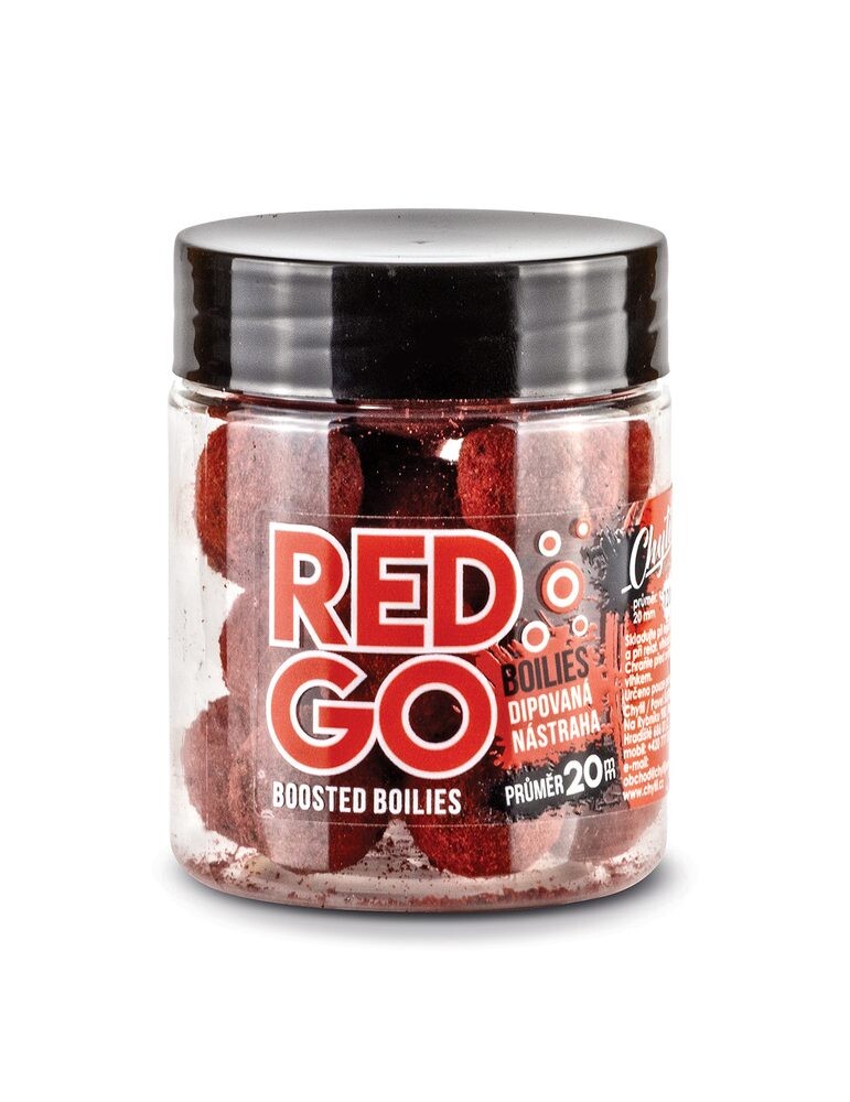 Chytil Boosterované boilies Red Go 120g - 20mm