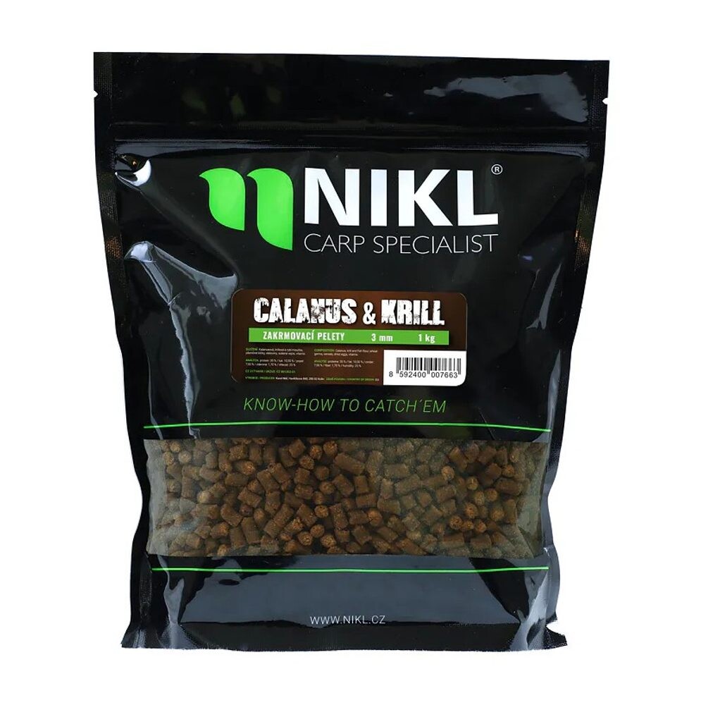Nikl Pelety Calanus & Krill 1kg - 18mm