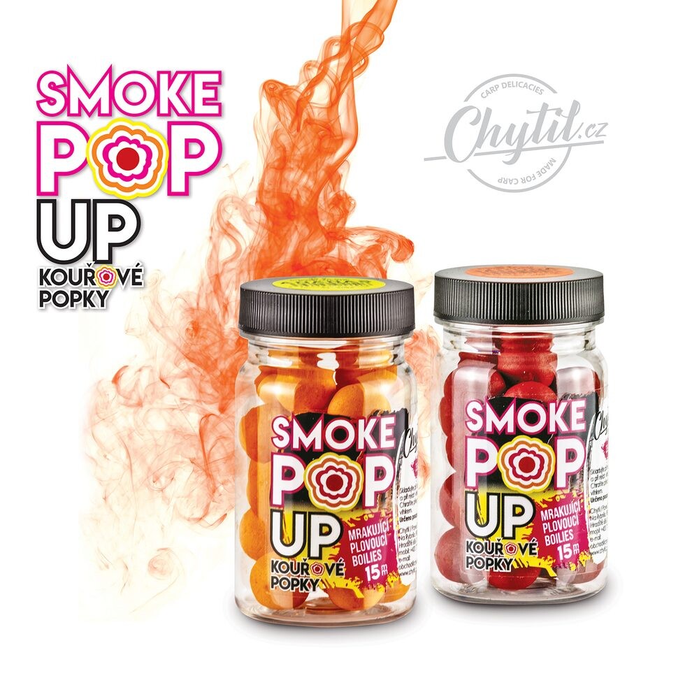 Chytil Plovoucí kouřové boilies Smoke Pop-Up 15mm 35g - Ananas