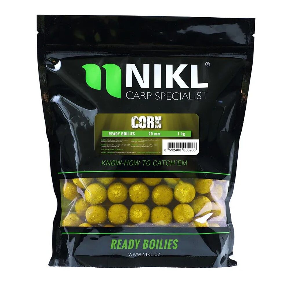 Nikl Boilies Corn - 15mm  1kg
