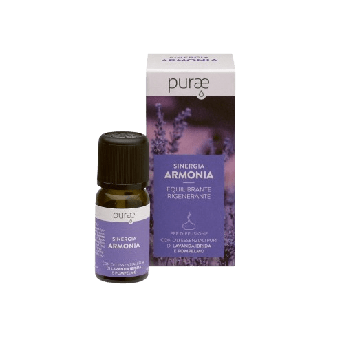 PURAE Sinergie Armonia Harmonie Vyrovnávací a povzbuzující směs esenciálních olejů 10 ml