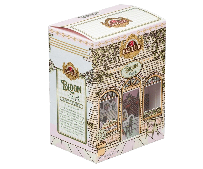 BASILUR Bloom Café Zesty Twist, papír 75 g