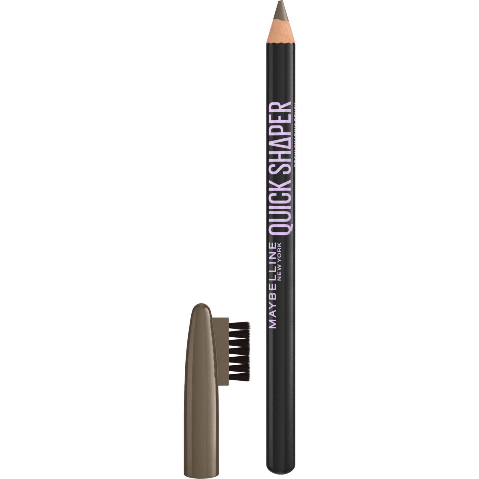 MAYBELLINE New York Qucik Shaper Shaping Pencil tužka na obočí 04 Medium Brown