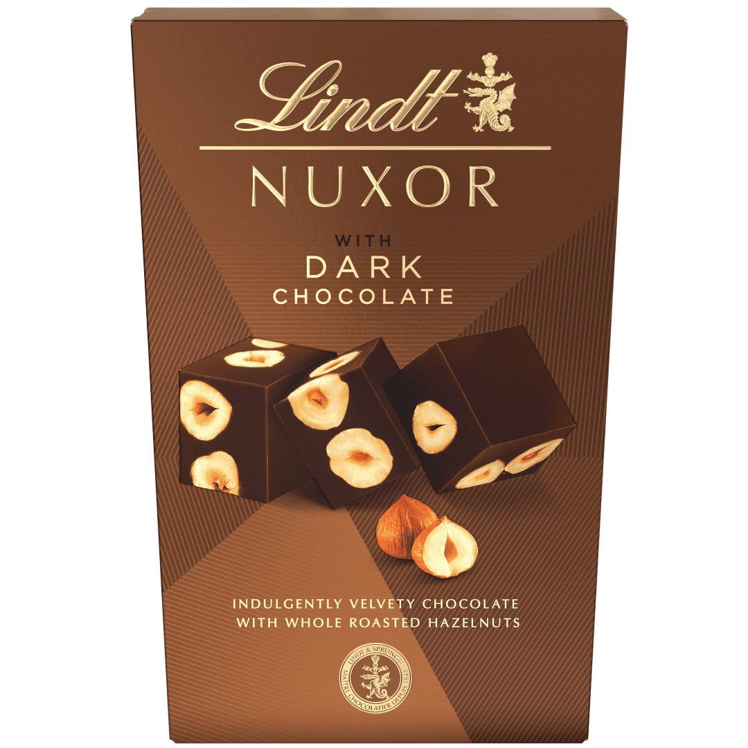 LINDT Nuxor pralinky Hořká čokoláda 150 g