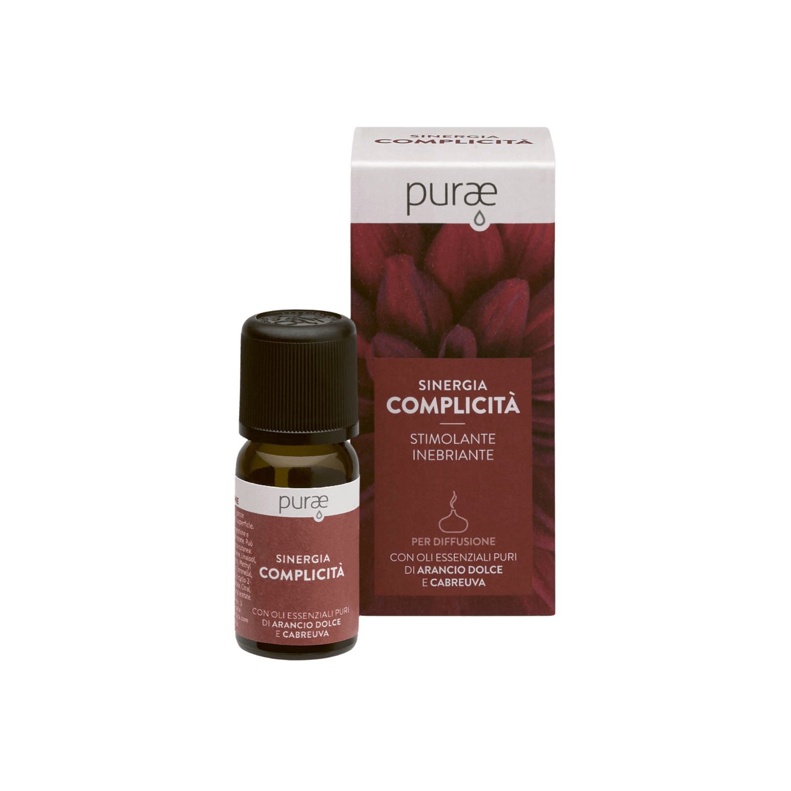 PURAE Vášnivé spojení - Směs pro uzemnění a zklidnění mysli 10 ml