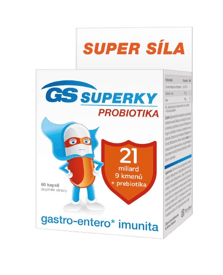 GS Superky probiotika 60 kapslí