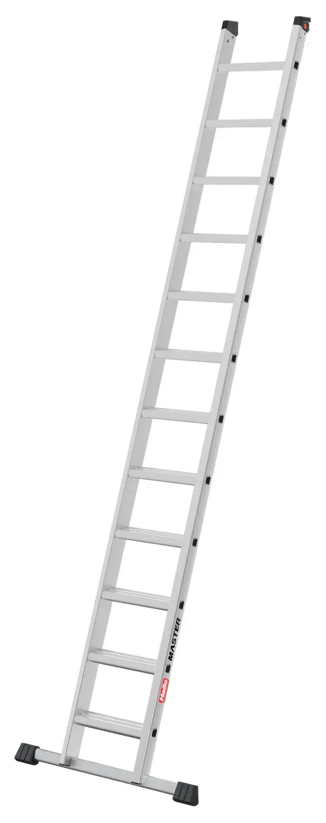 Jednodílný hliníkový žebřík HAILO Master A60 12 příček