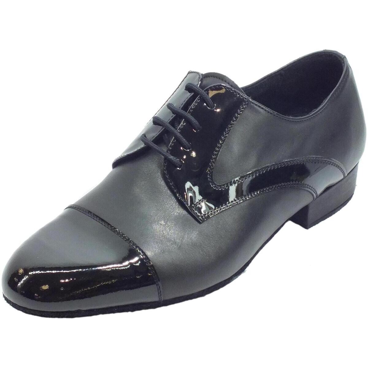 Vitiello Dance Shoes  Standard Nappa e Verniciato  Černá