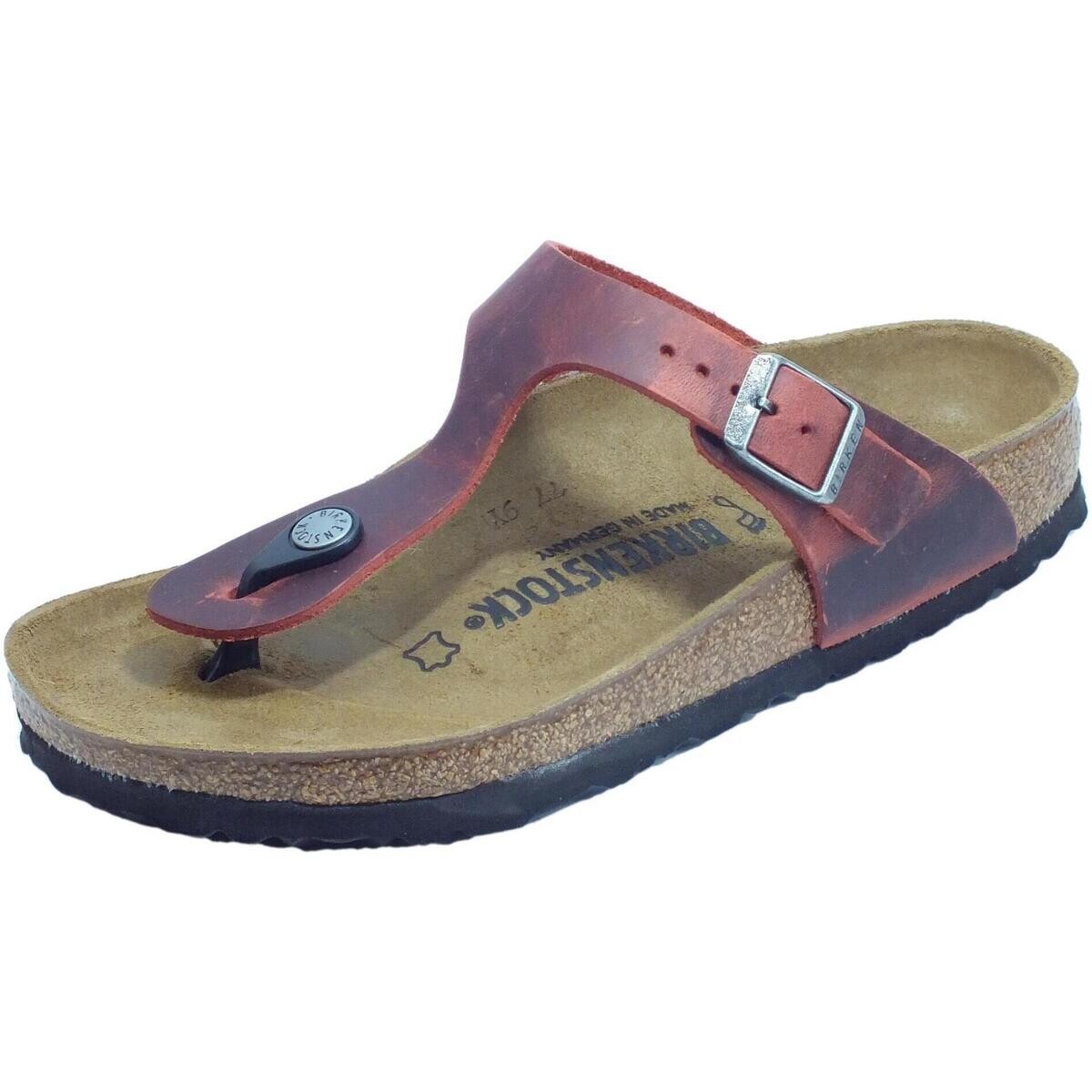 BIRKENSTOCK  1015546 Gizeh BS Earth  Červená
