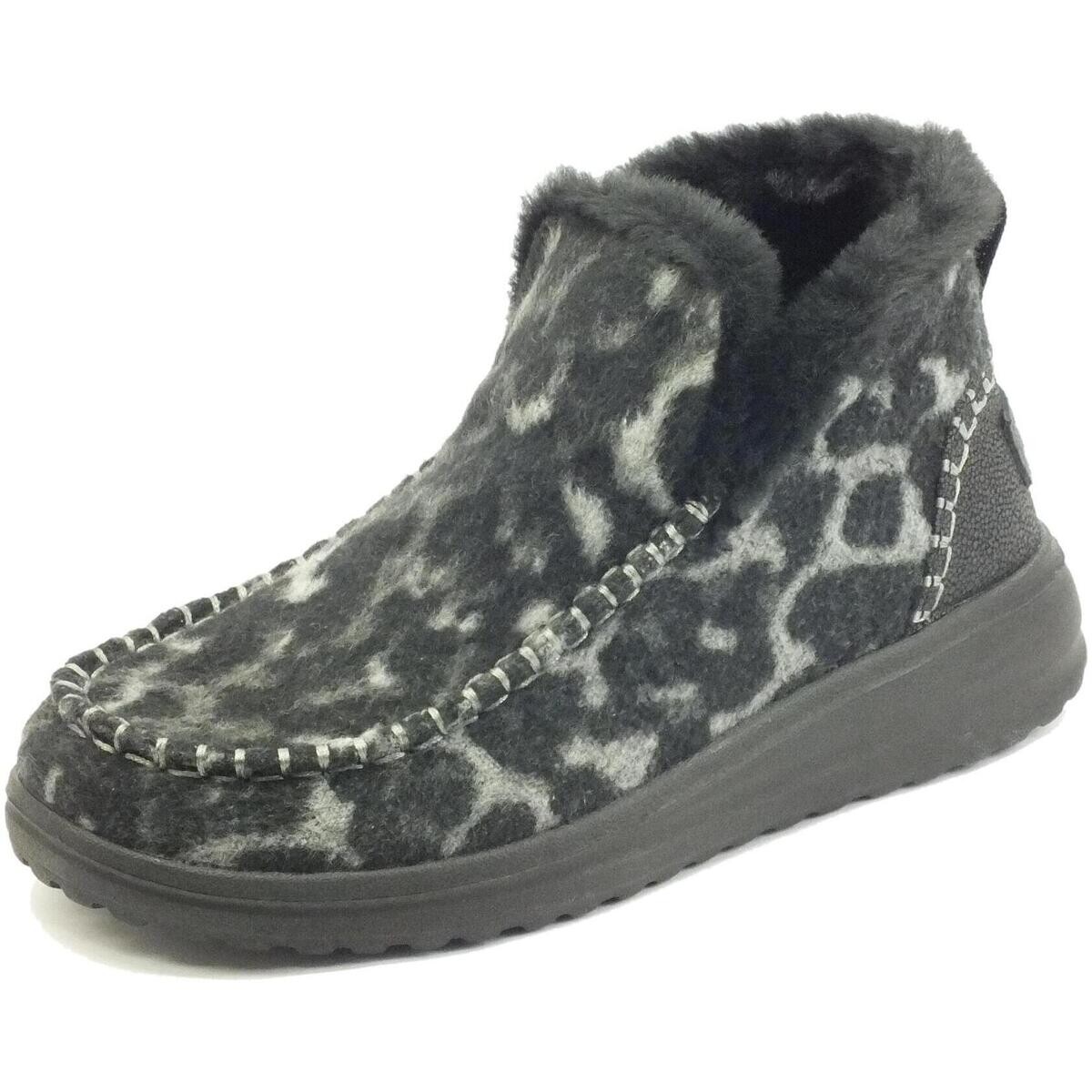 HEYDUDE  Denny Marble  Černá