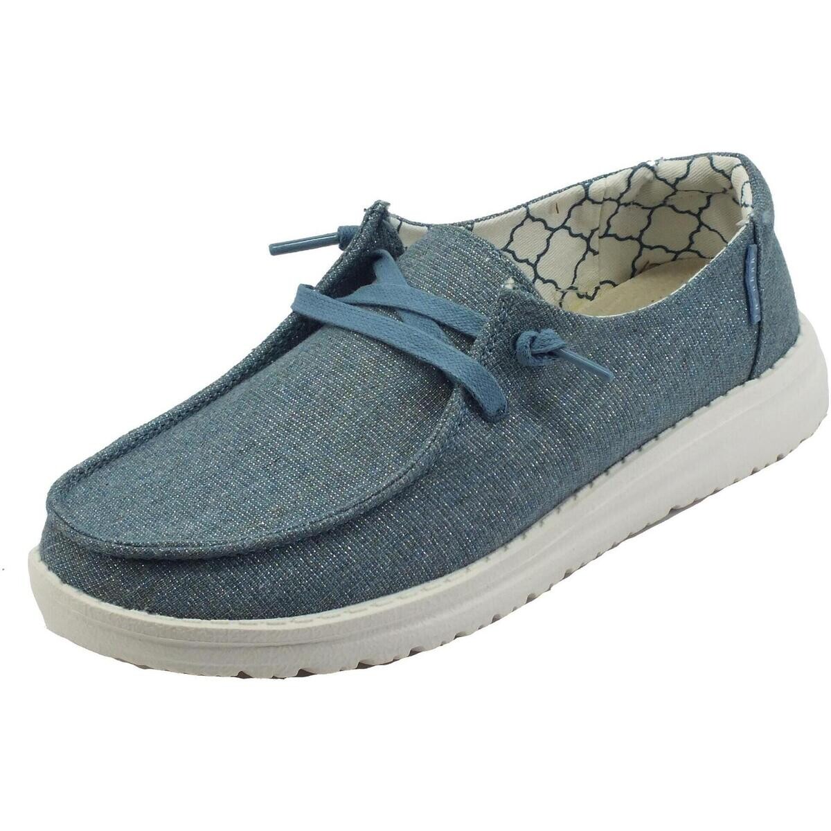 HEYDUDE  Wendy Sparkling Blue  Modrá