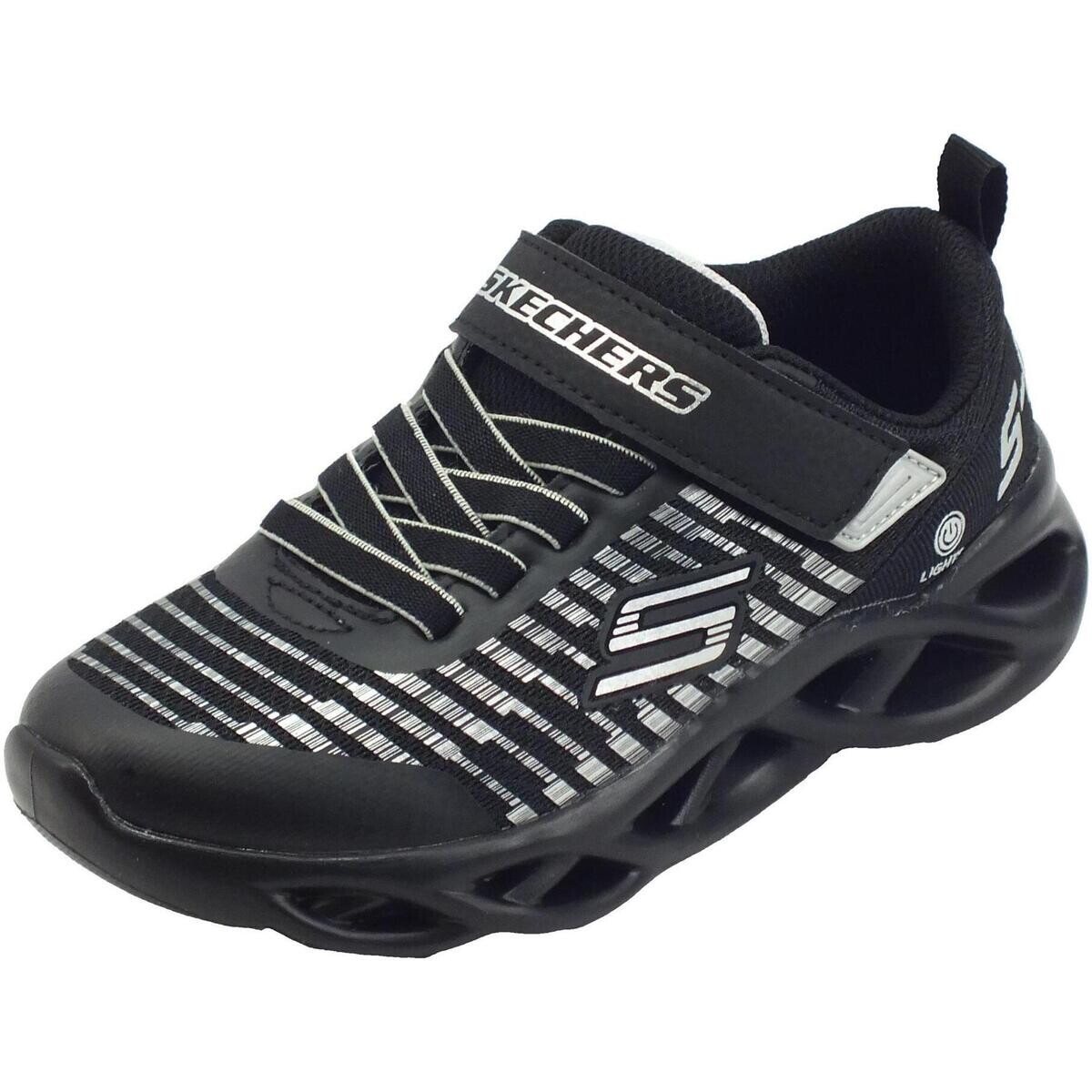 Skechers  401650L Lights Novlo Black  Černá