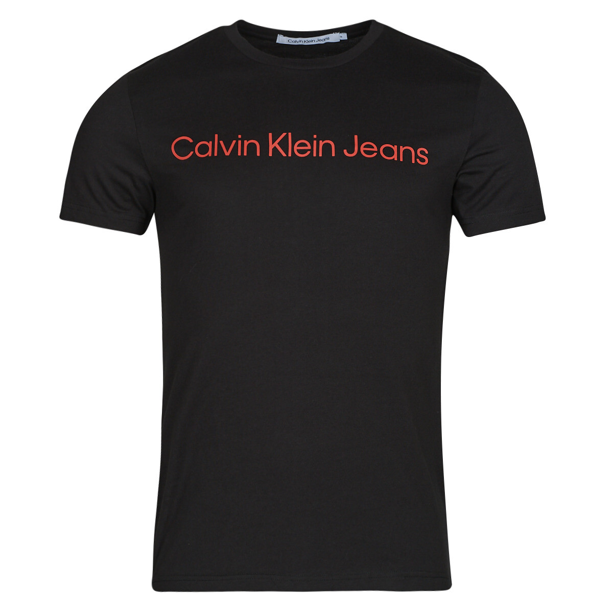 Calvin Klein Jeans  CORE INSTITUTIONAL LOGO SLIM TEE  Černá