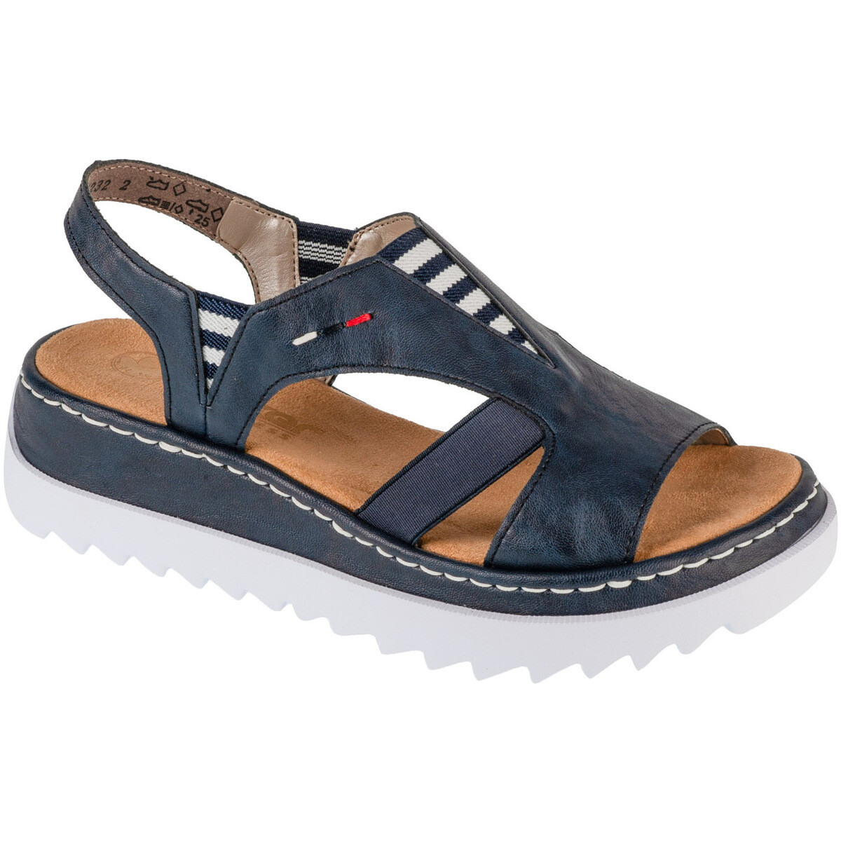 Rieker  Sandals V44Y5  Modrá