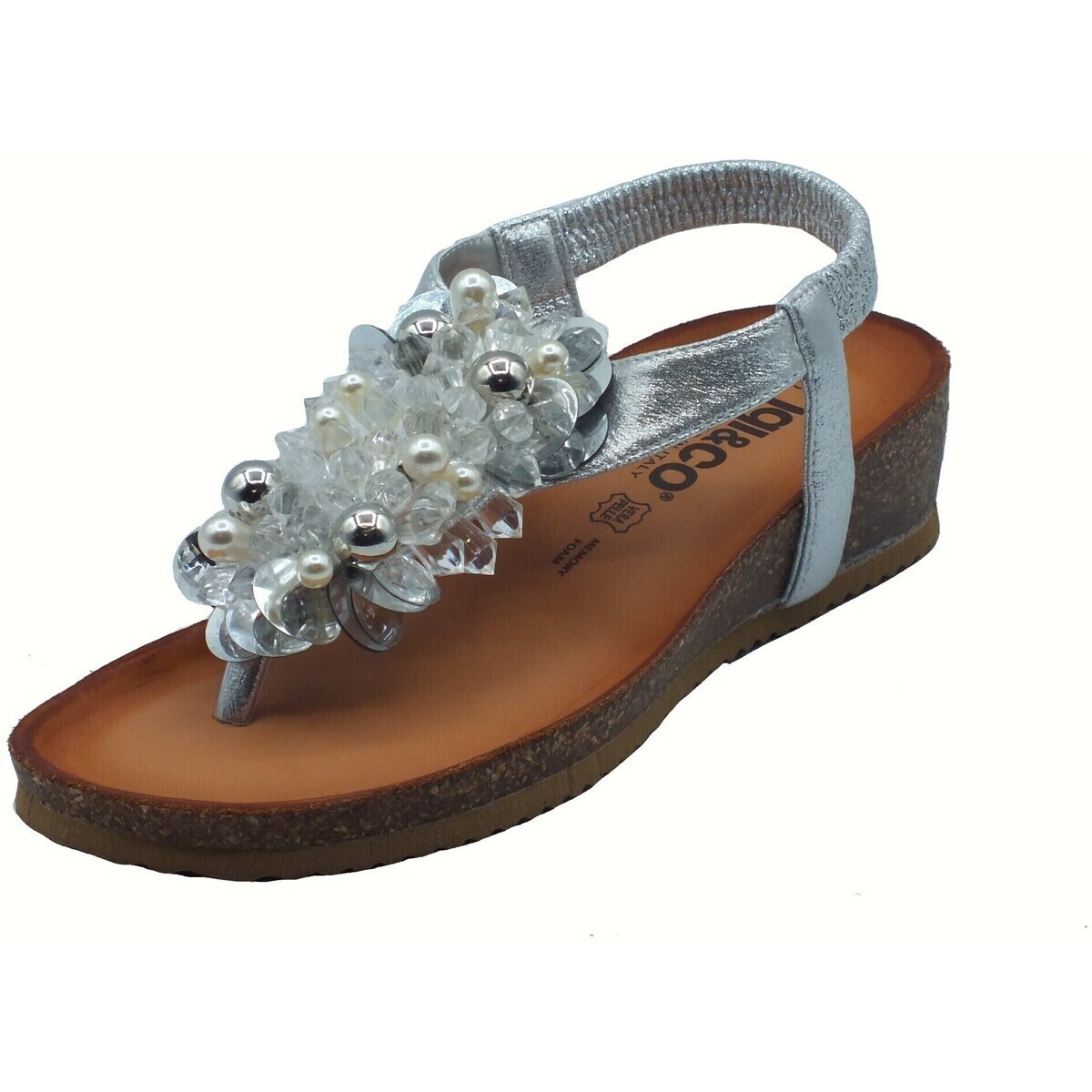 IgI&CO  7698233 Nappa Laminato  Stříbrná