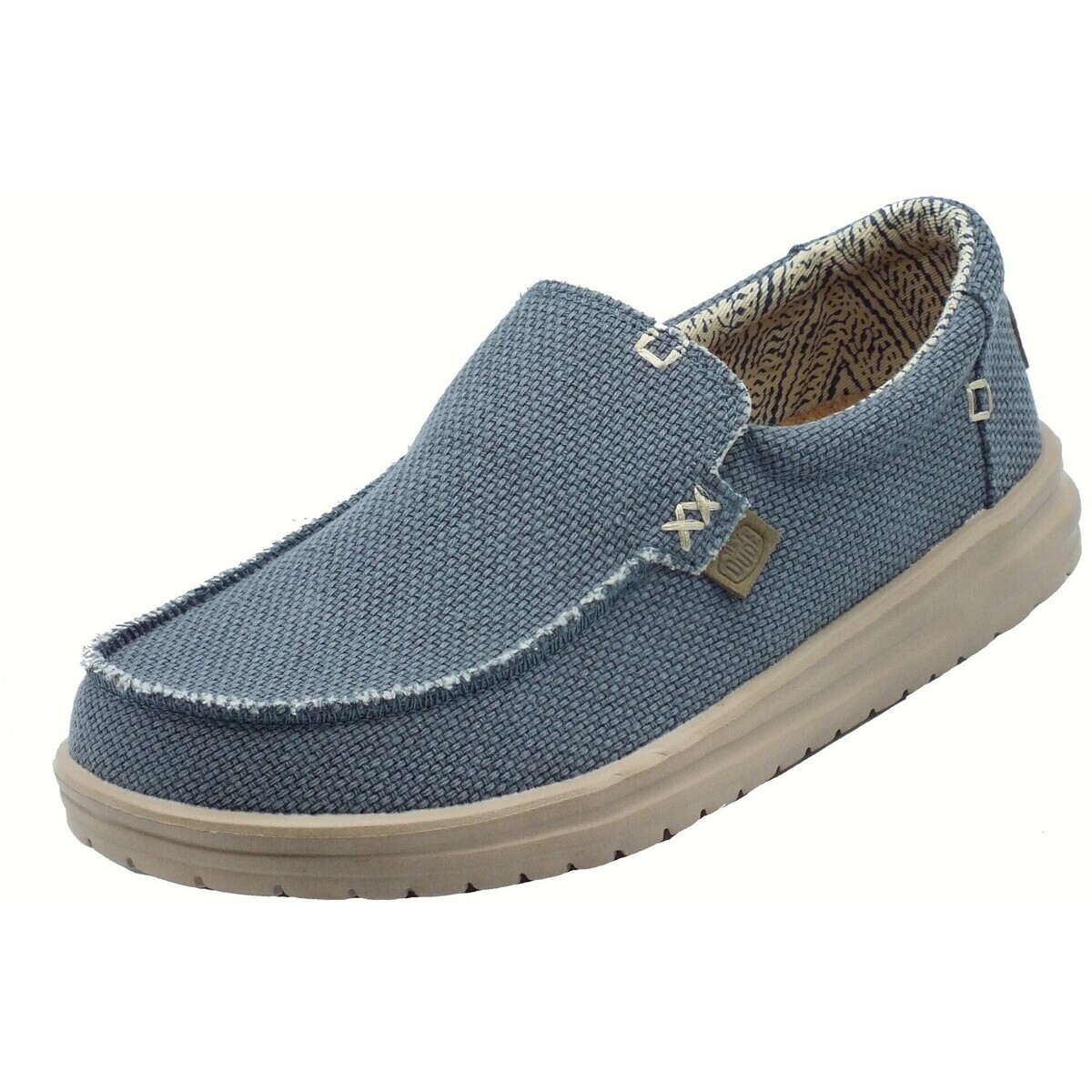 HEYDUDE  40124-4NL Mikka Braided Deep  Modrá