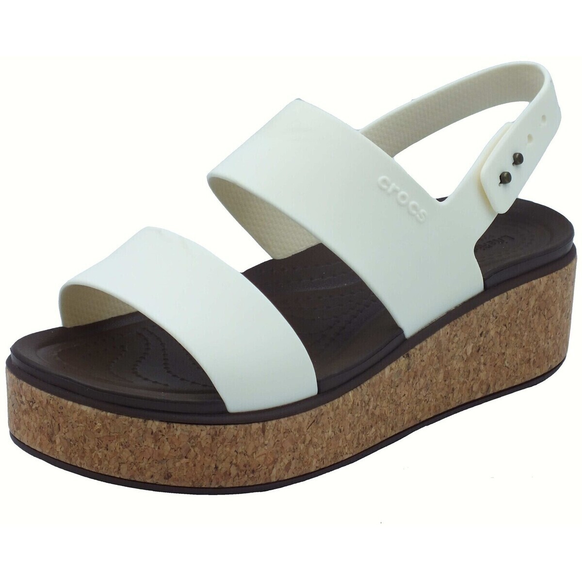 Crocs  211144 brooklyn cork low  Bílá