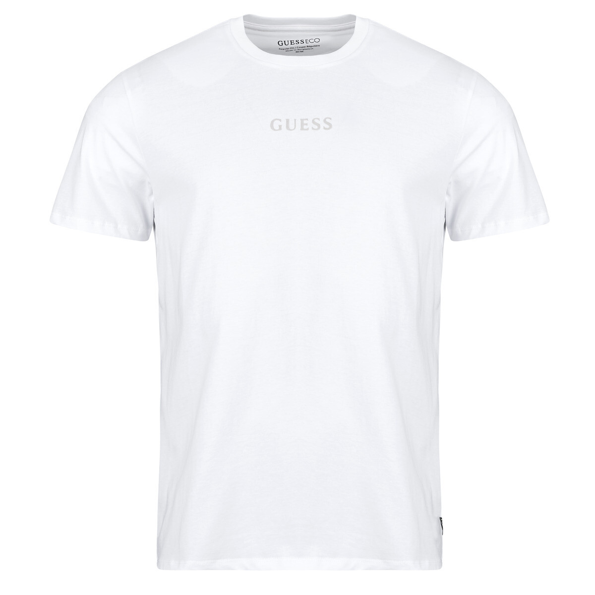 Guess  SS BSC QUATTRO G MIST TEE  Bílá