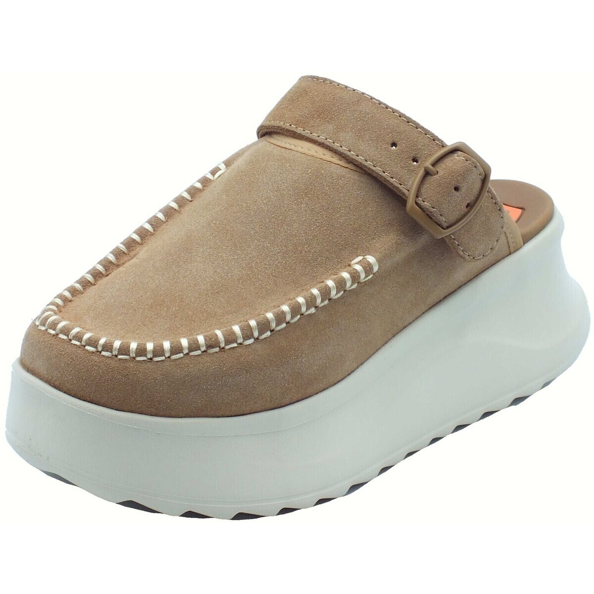 HEYDUDE  44259 Delray Clog Suede  Hnědá