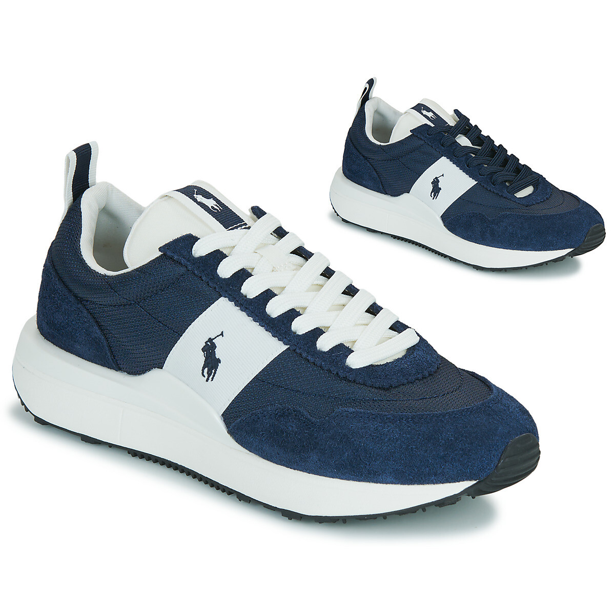 Polo Ralph Lauren  TRAIN 89 RIB-SNEAKERS-LOW TOP LACE  Modrá