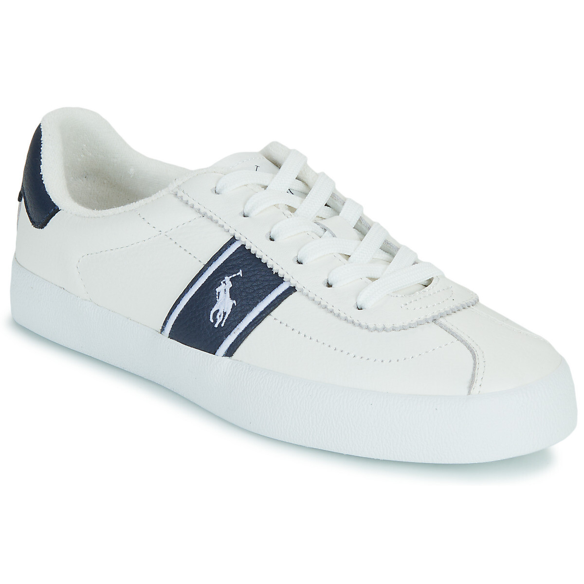 Polo Ralph Lauren  COURT VLC PP-SNEAKERS-LOW TOP LACE  Bílá