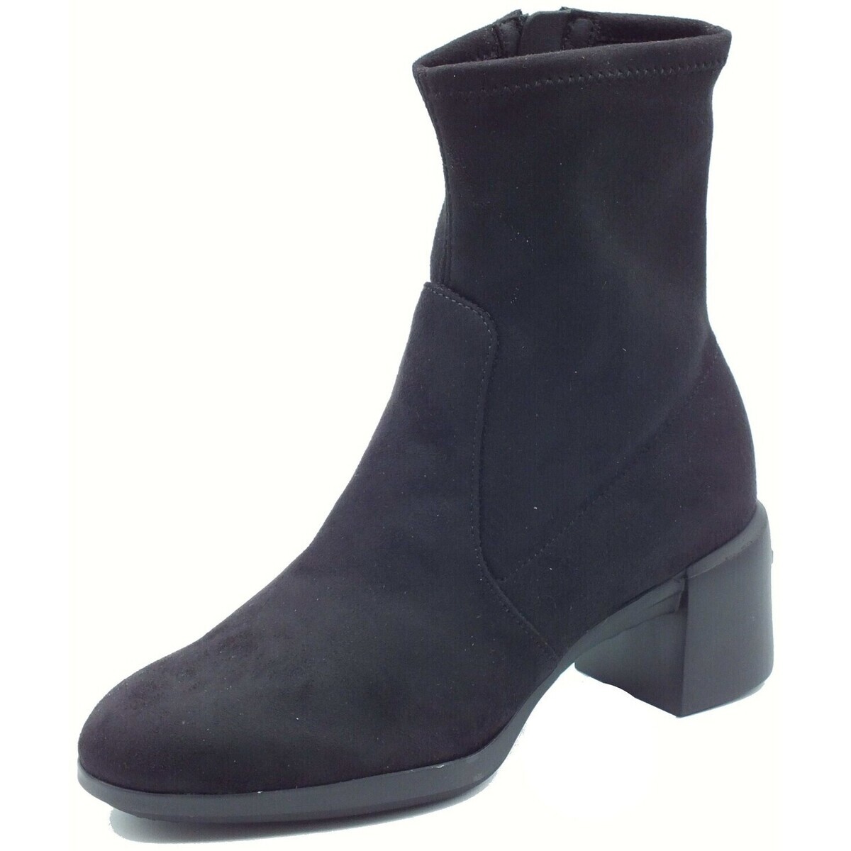 Wonders  H-6706 Suede Sarga  Černá