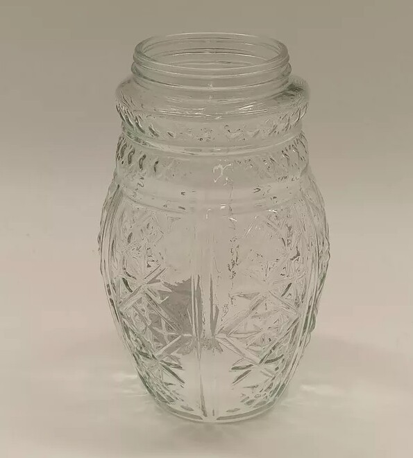 KOZÁČEK Tulpna hřbitovní sklo 7,5x20cm  Z570