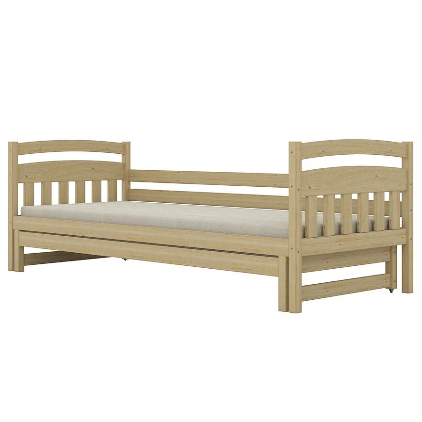 Postel Tosia přistýlka 80x180 přírodní, lakovaná