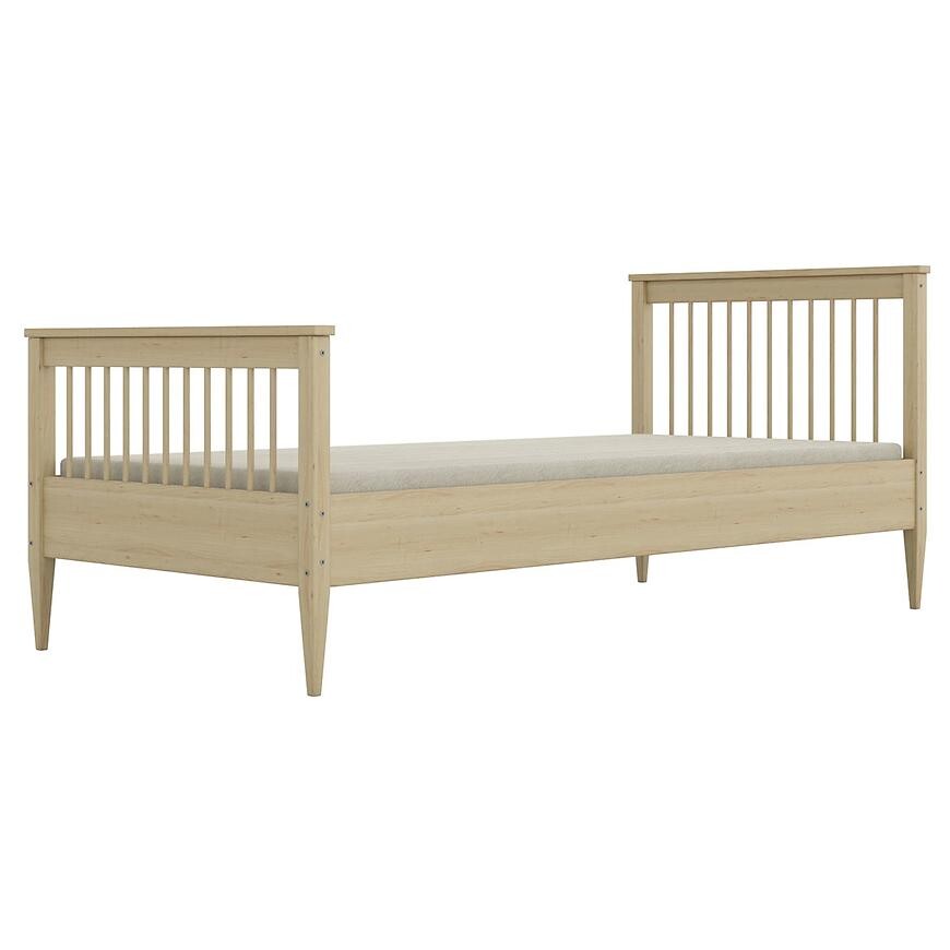Postel Emilia 90x180 přírodní, lakovaná