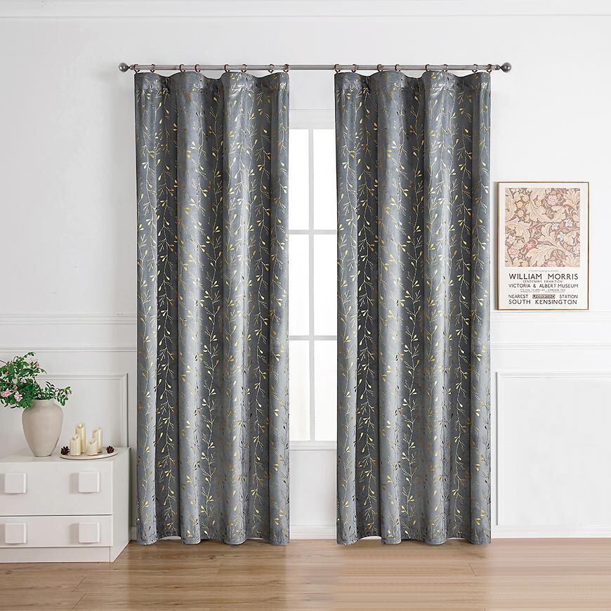 Závěs na pásce DONA 2504-15/210GSM 140x250 šedý