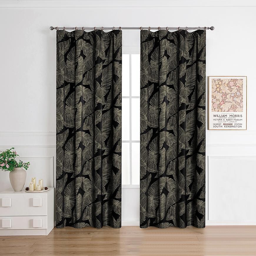 Závěs na pásce MOLLY RQ-198/210GSM 140x250 černý