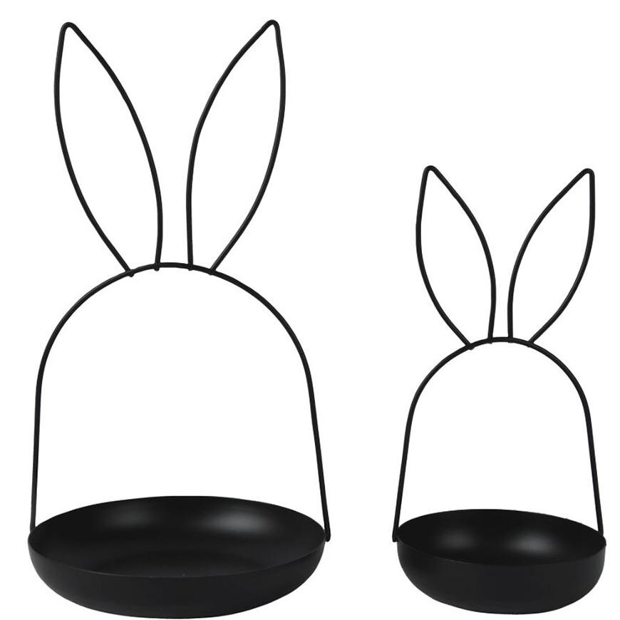 Set 2 dekoratívních táců