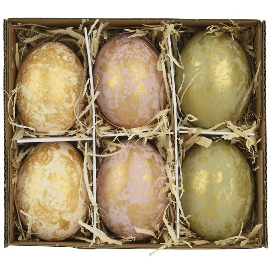 Set 6 velikonočních vajíček