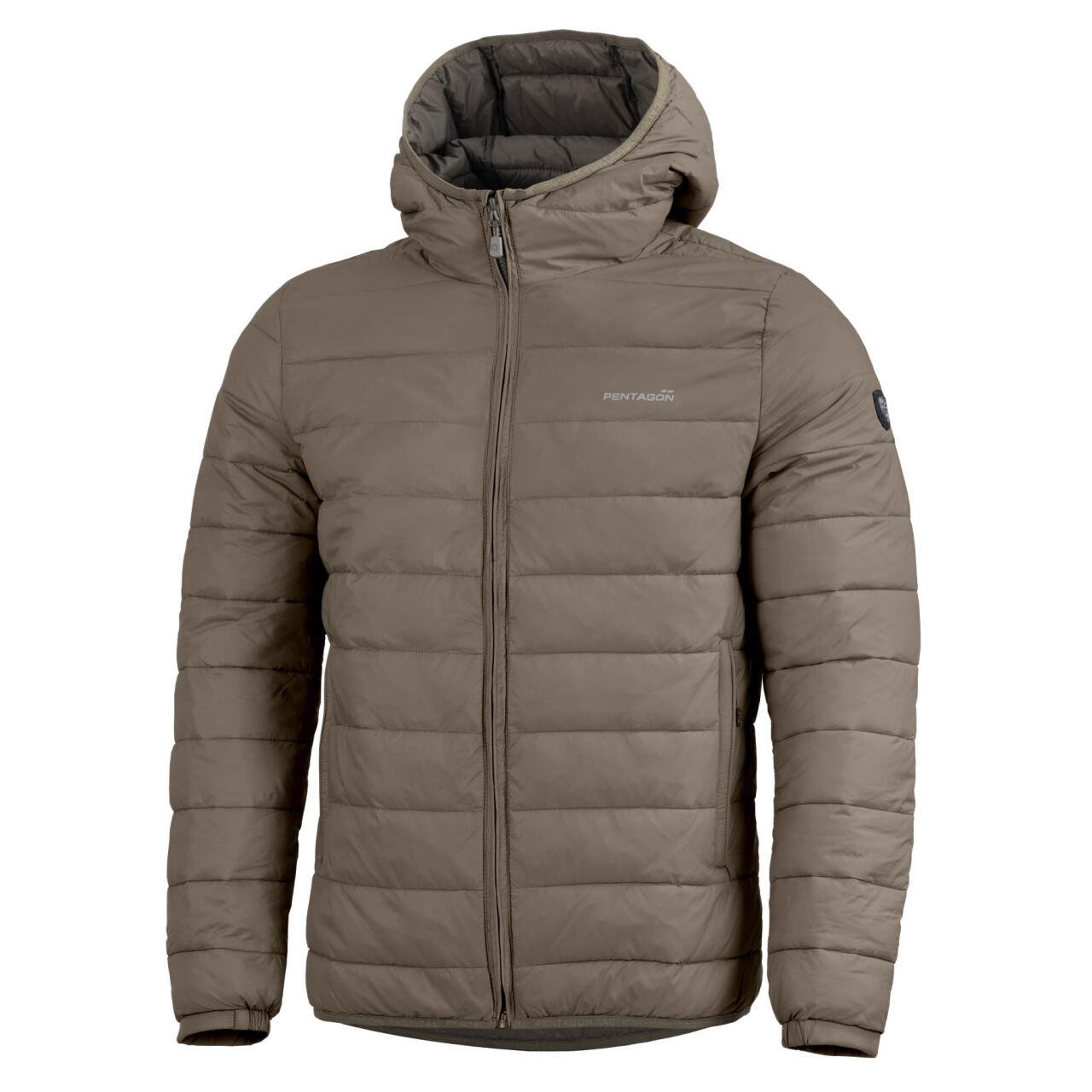 Bunda Pentagon Aurora Hood 2.0 - olivová, S