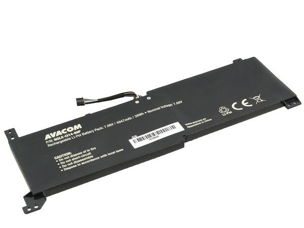 AVACOM Náhradní baterie Lenovo IdeaPad 3 Gen.6,7, IdeaPad 3-14ITL6 Li-Pol 7,68V 4947mAh 38Wh