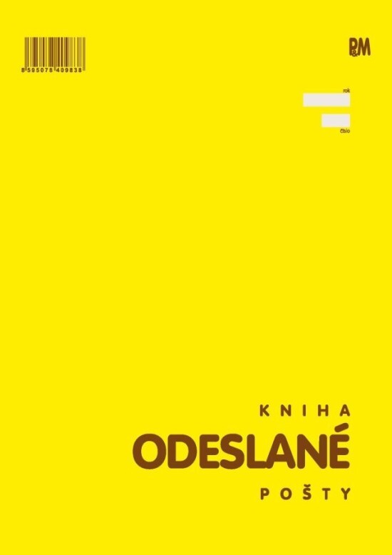 P&M Kniha odeslané pošty A4 - 983