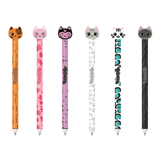 Colorino Gumovací pero Colorino - Cats - 10036PTR