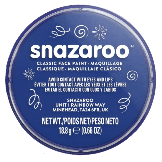 Snazaroo Barva na obličej Snazaroo - královská modrá - 18 ml - 1118344