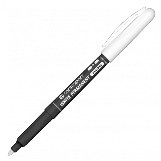 Centropen Permanentní popisovač - bílý - 2687/1 – Centropen | 10 |