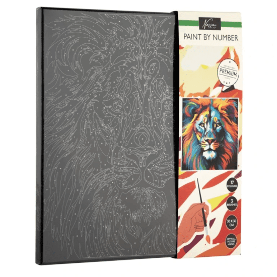 Nassau Malování podle čísel - Lev - AR2023/GE