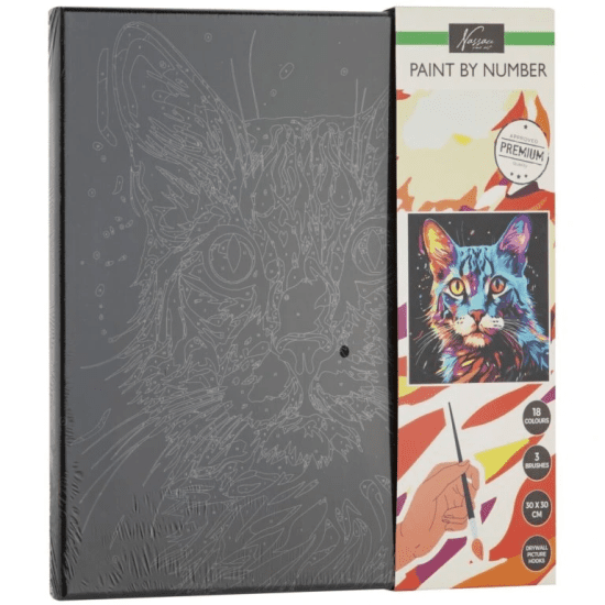 Nassau Malování podle čísel - Kočka - AR2022/GE