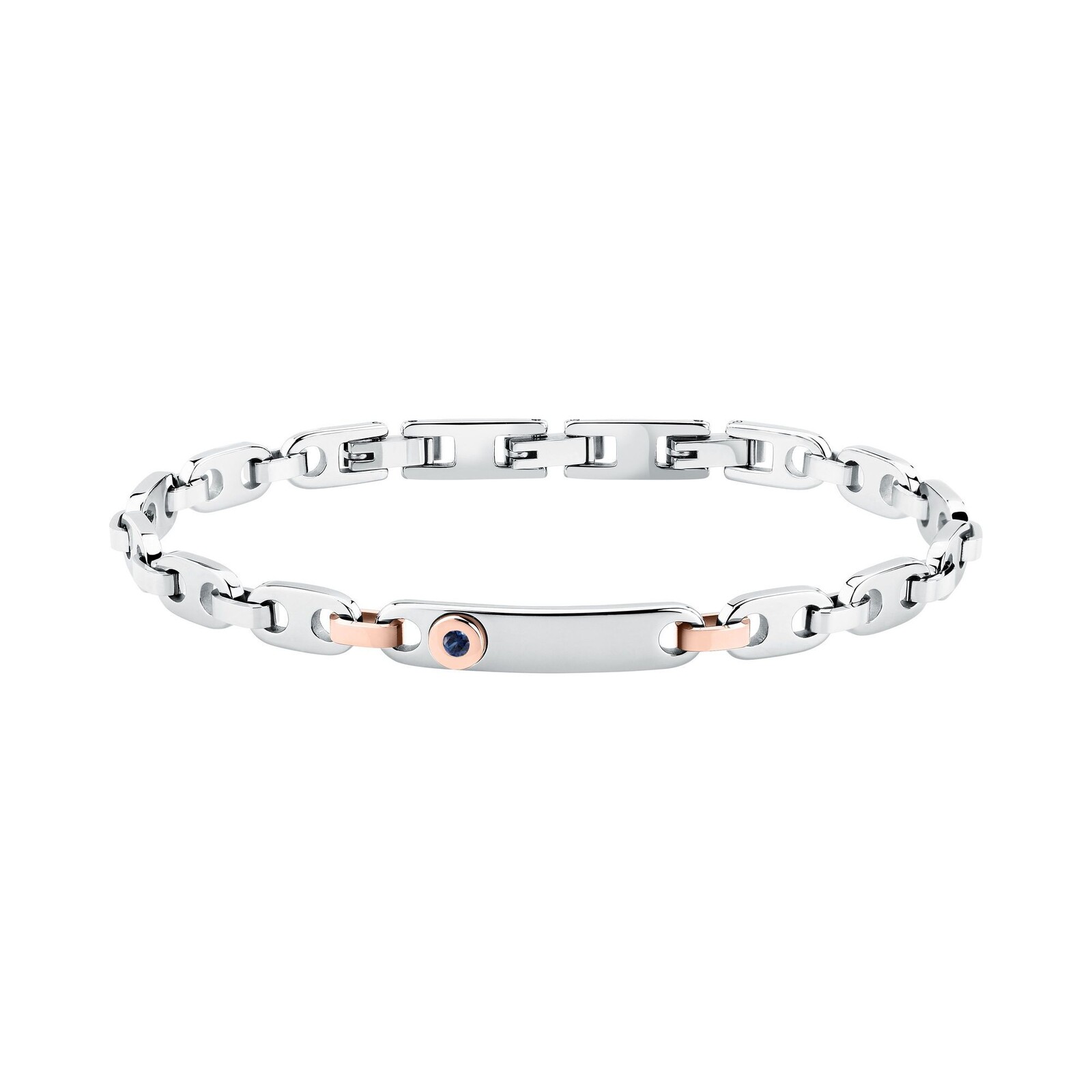 Morellato Pánský ocelový bicolor náramek se zirkonem Motown SALS125