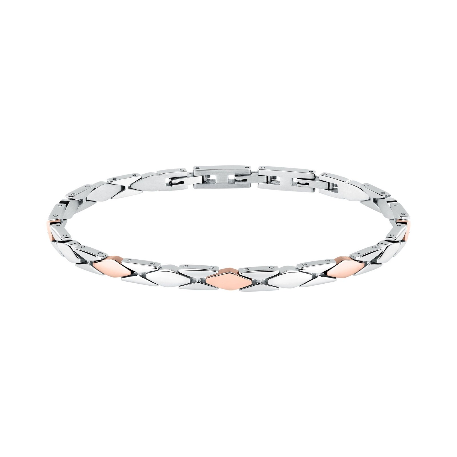 Morellato Nadčasový bicolor náramek z oceli Motown SALS133